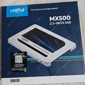 CRUCIAL MX500 SSD 500GB