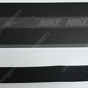 나이키 스우시 블랙 스포츠루프 45mm 애플워치 스트랩