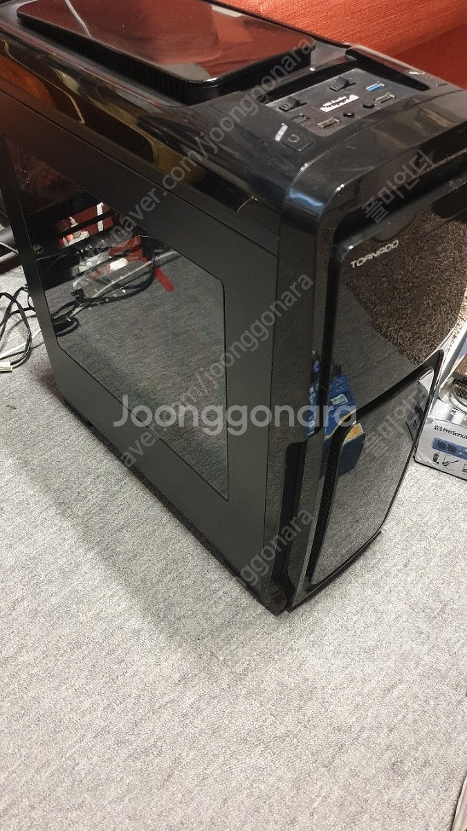 pc본체+24인치 모니터(인텔 제온 xeon 1231 ...--1