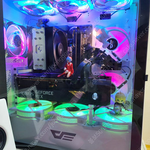 반본체 5700x x570 32g fsp 1000w gold pm9a1 1tb