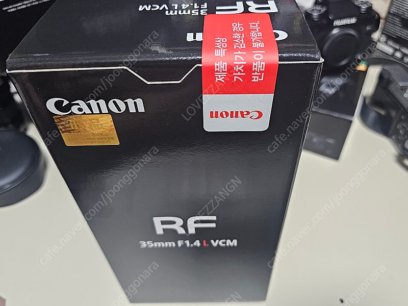 캐논 RF 35mm F1.4L VCM 미개봉