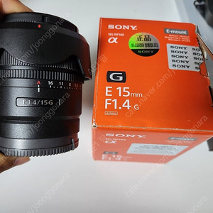 소니 15mm f1.4 G 풀박스 (sel15f14g sel15f14 15.4g) 팝니다