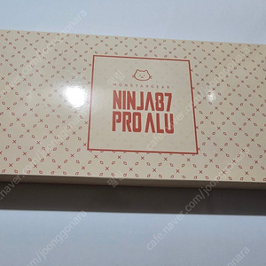 닌자87PRO ALU 풀알루미늄 화이트(ninja87) 판매합니다(노브증정)