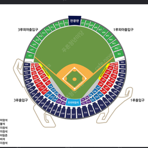 7/19 엘지트윈스 vs 두산베어스 321블럭 6연석 양도 2,4연석가능