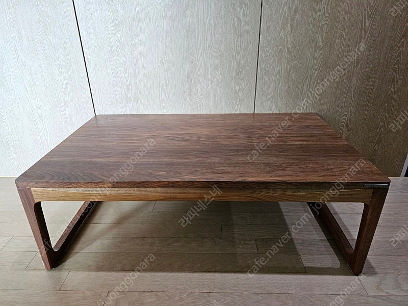 카레클린트 원목 소파 테이블/좌식 테이블 (월넛)