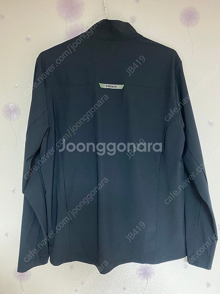 아이더 빈체로 남성 트레이너 자켓 100 L 블랙--0