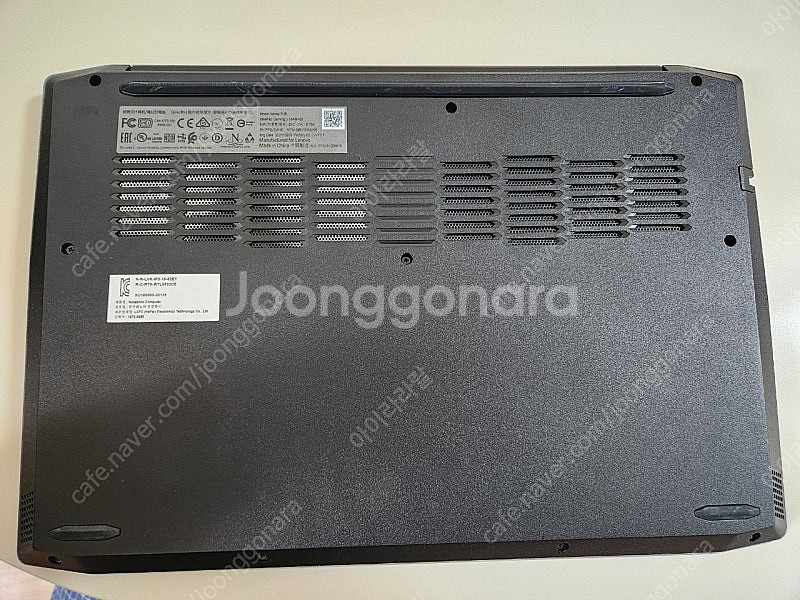 레노버 게이밍3 노트북(15ARH05) gtx1650--3