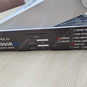 레오폴드 FC 900RBT 저소음적축 판매합니다.