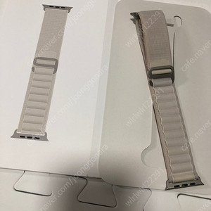 애플워치 49mm 스타라이트 알파인루프 L 정품스트랩