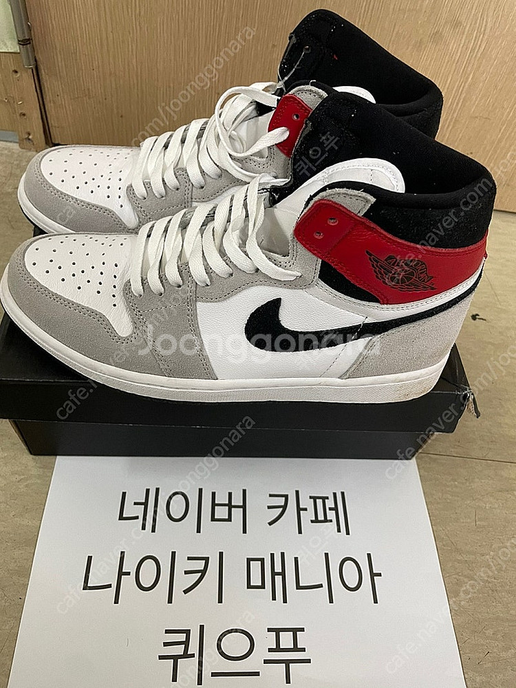 [280] 나이키 조던1 하이 라이트 스모크그레이--0