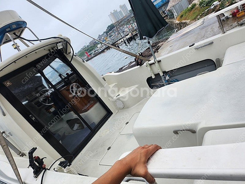닛산 썬피셔 780 선외기 모터보트 레저보트--3