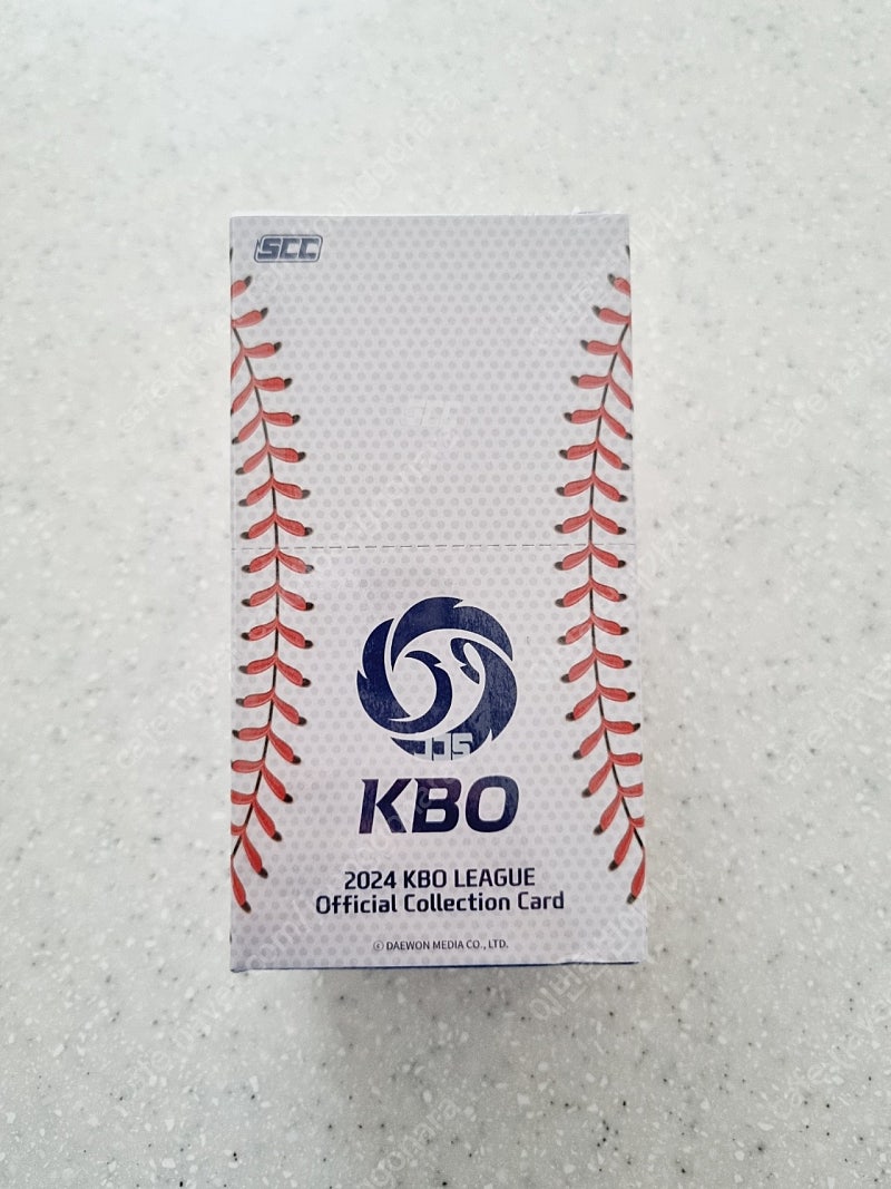 KBO 야구카드 미개봉 박스 판매