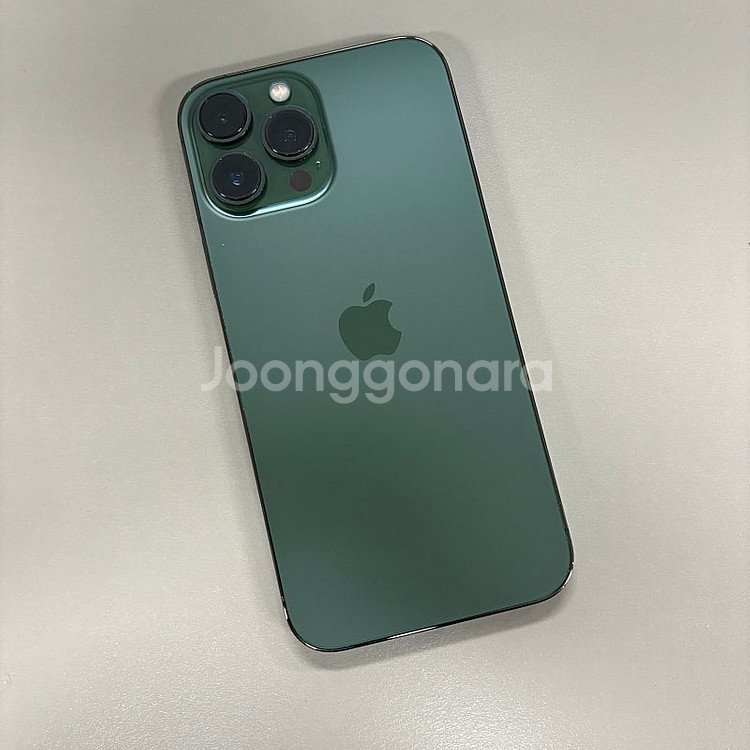(특대용량)아이폰13프로맥스 그린색상 1TB 배터리98...--0
