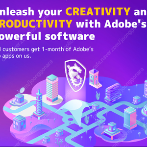 adobe Creative Cloud 1개월 이용권 판매합니다.