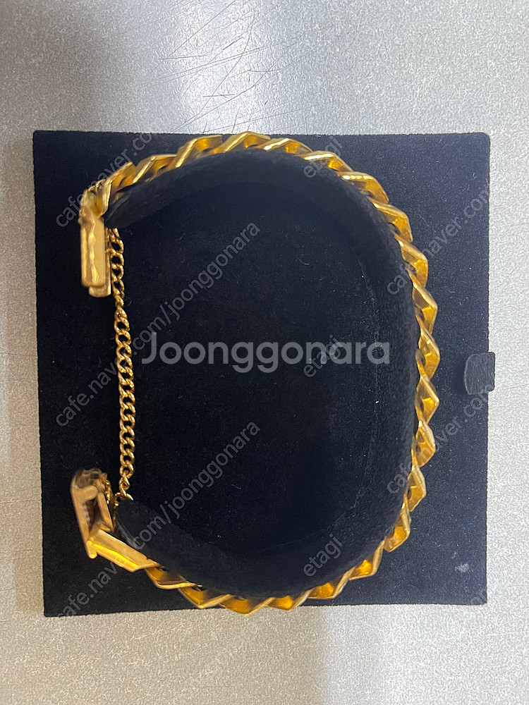 24K 순금팔찌(미라클) 20돈(고리18K) 판매합니다...--1
