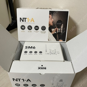 (새상품)로데 RODE NT1A 콘덴서 마이크 팝니다