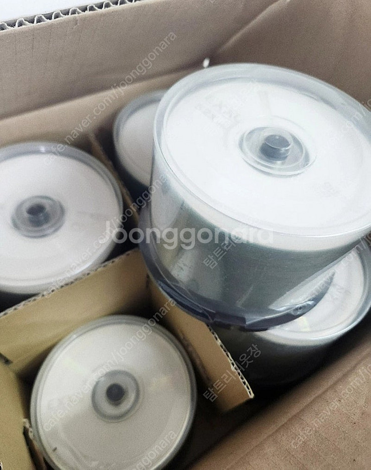 미개봉 새제품 공시디 CD 50장p(한 통) 총 12통...--0