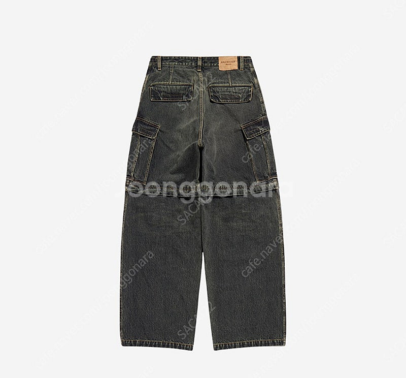 [새상품] 24SS 발렌시아가 재패니즈 카고 데님 팬츠...--1