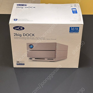 씨게이트 라씨 LACIE 2big Dock 16TB 썬더볼트, USB 3.1 정품