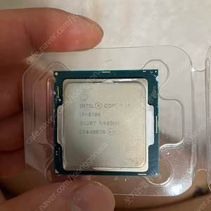 6세대 I7-6700시퓨만 팝니다