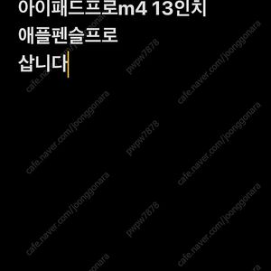 아이패드 프로 m4 13인치 와이파이 삽니다