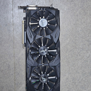 지포스 Asus strip G1080ti 11GB 그래픽키드