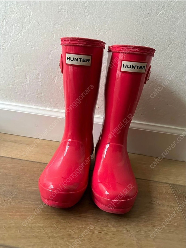 헌터 키즈 오리지널 레인부츠--4