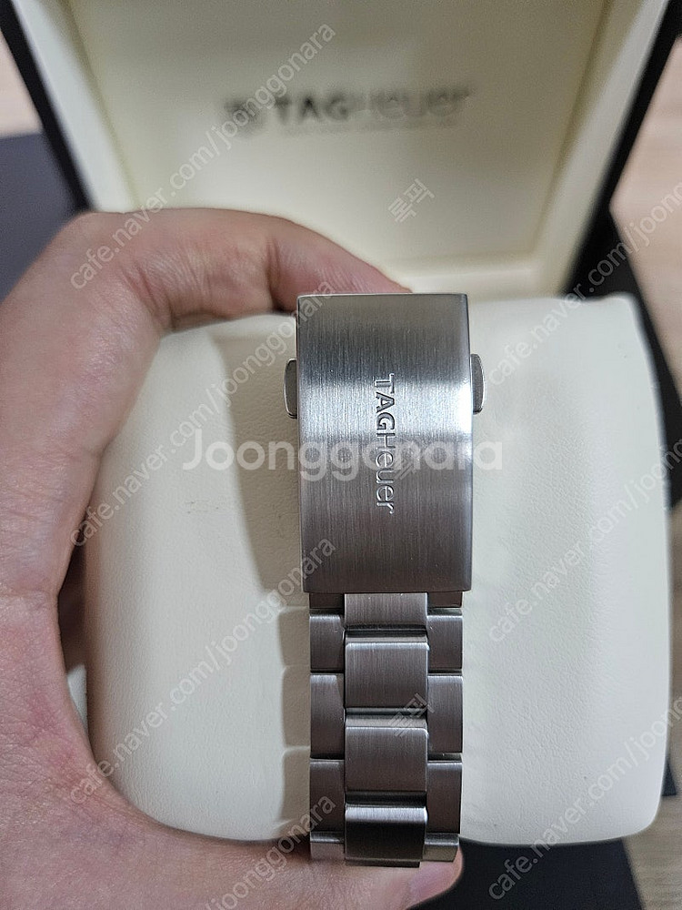 태그호이어 아쿠아레이서 스틸 쿼츠 청판 41mm 판매합...--3