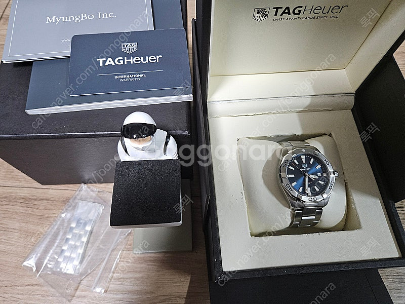 태그호이어 아쿠아레이서 스틸 쿼츠 청판 41mm 판매합...--4