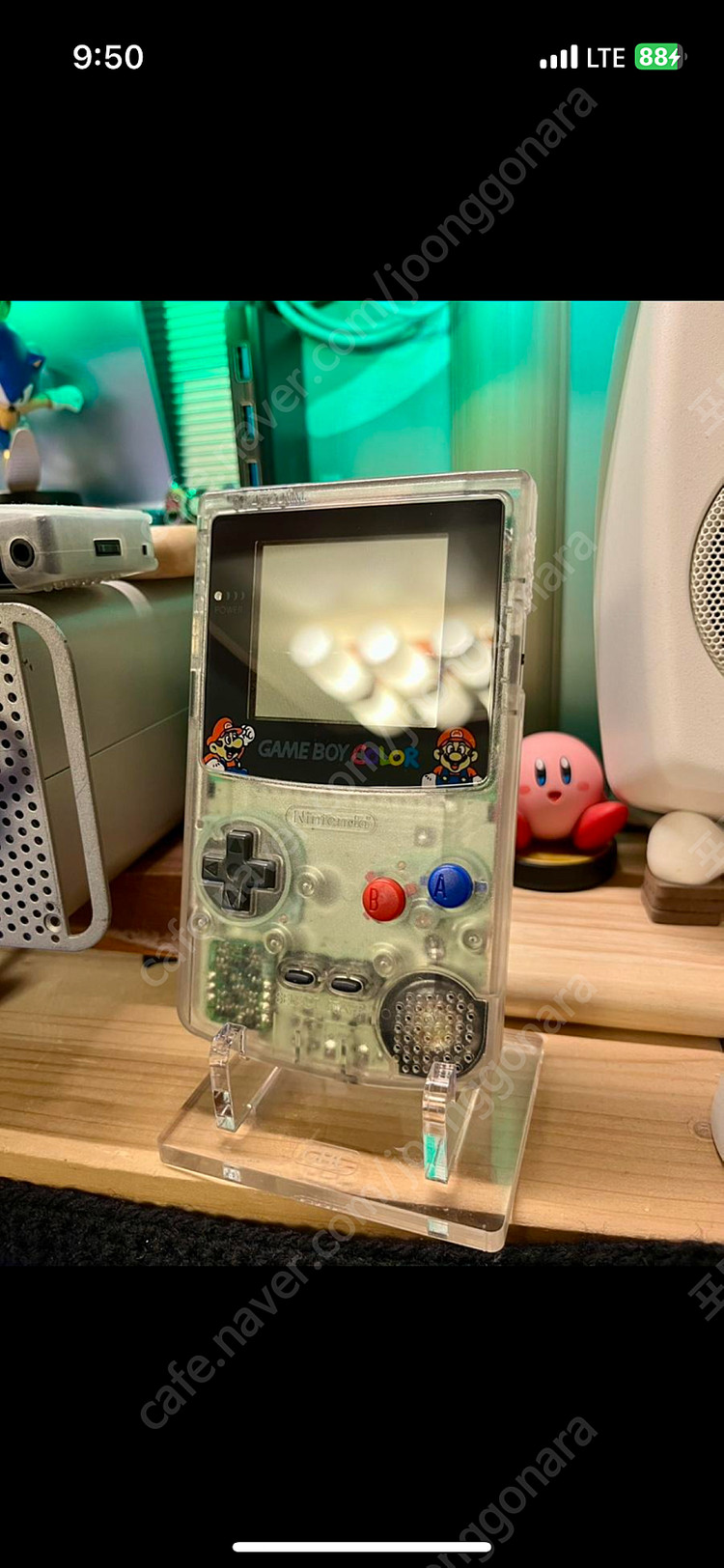 닌텐도 정품 게임보이컬러 gbc 자스코 한정판 이미지