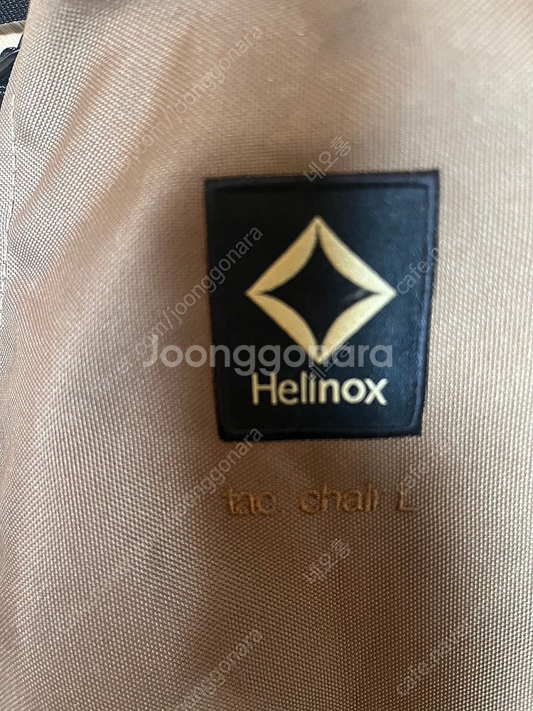 헬리녹스 체어원 택티컬 라지 L 코요테탄--5