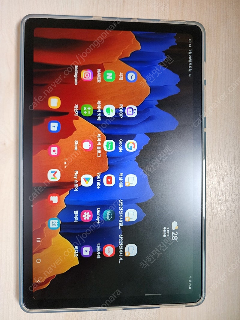 갤럭시탭 s6 lite 2022버전 p613 북미판