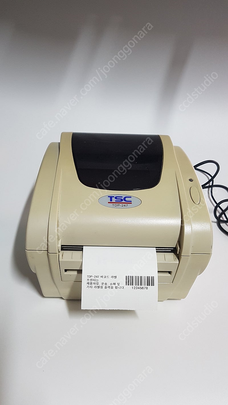 TSC TDP-247 바코드.라벨.포스.영수증 프린터