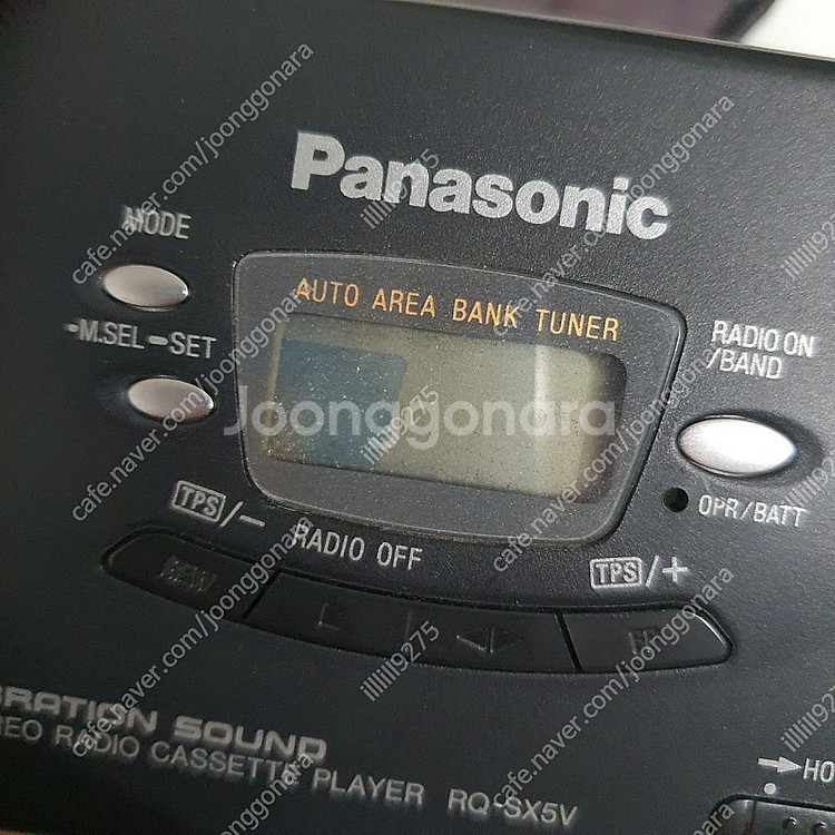 파나소닉 RQ-SX5V 카세트 부품용--3
