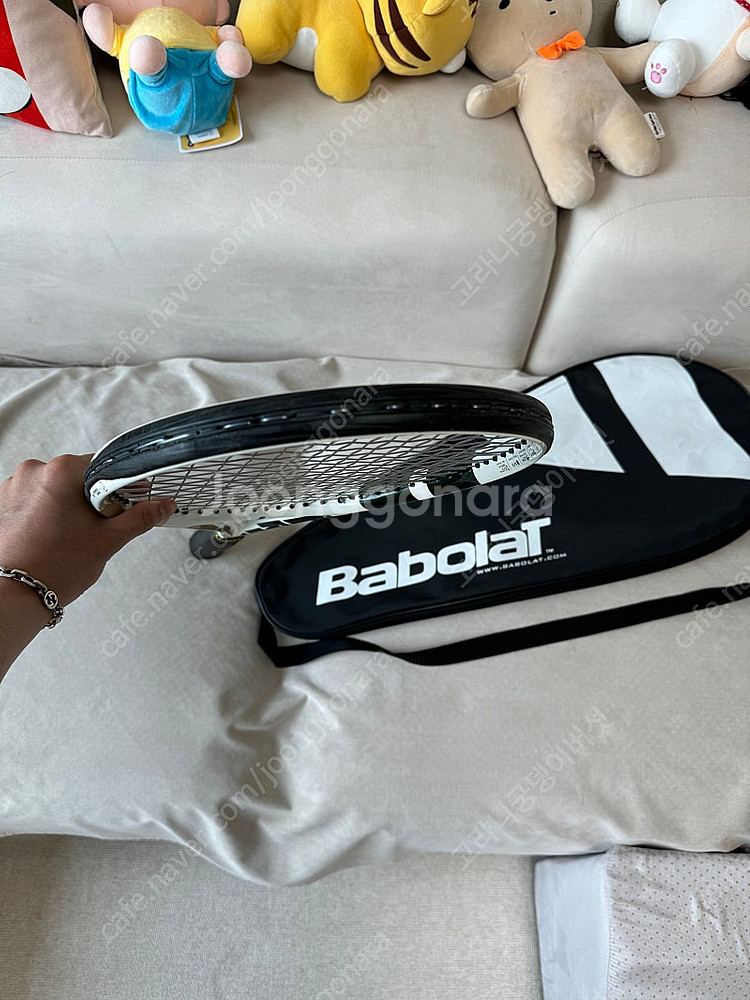 바볼랏 퓨어드라이브 팀 윔블던 285g 테니스라켓 테니...--6