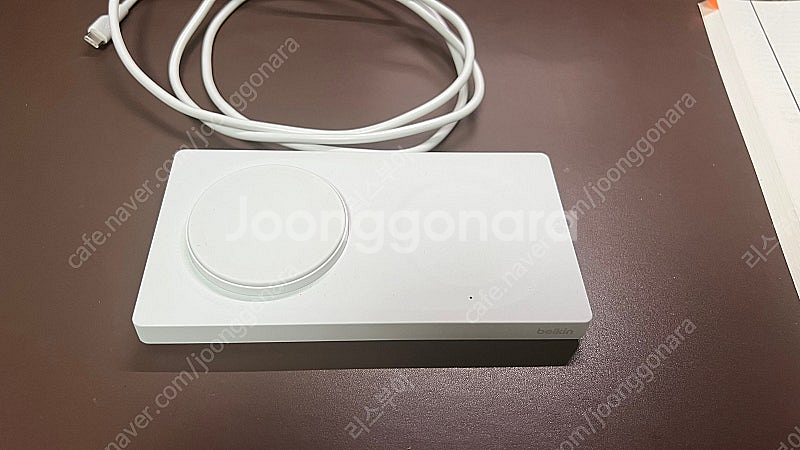 벨킨 부스트업 프로 맥세이프 15W 2in1 고속 무선...--0