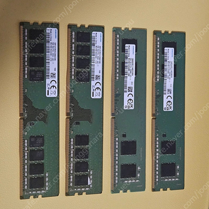 삼성 램 DDR4 2666 8GB x2, 3200 8GB x2