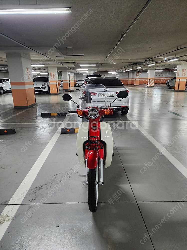 대리판매 슈퍼커브 23년식 레드 700키로--5