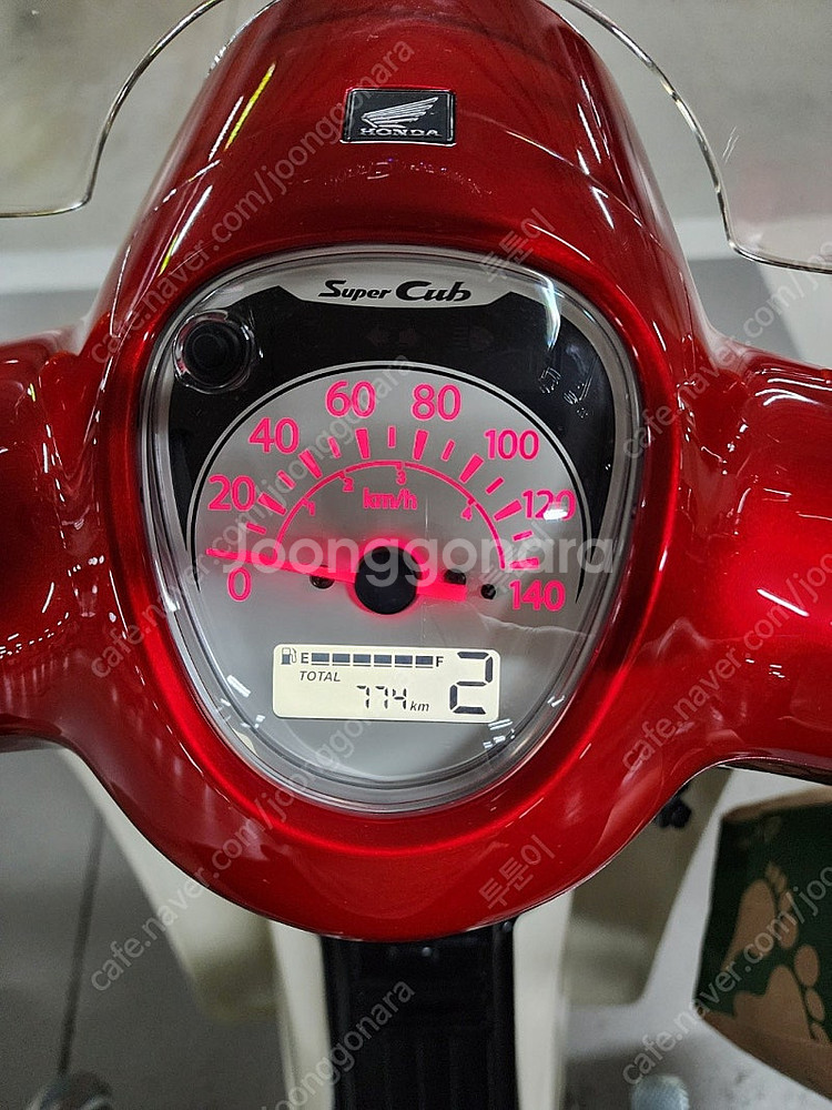 대리판매 슈퍼커브 23년식 레드 700키로--6