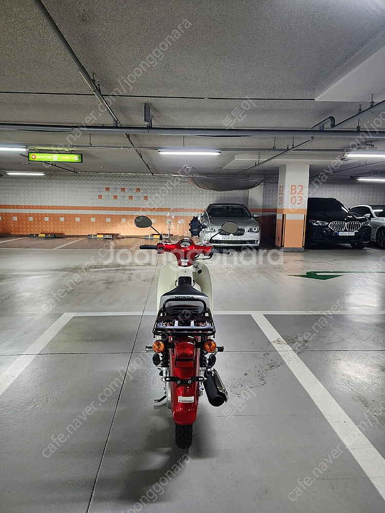 대리판매 슈퍼커브 23년식 레드 700키로--8