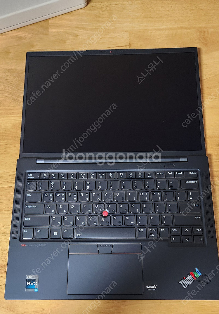 레노버 X1 카본 30주년 (i7-1260P / 32GB / 500GB / WWAN 지원 / AS 잔존)--2