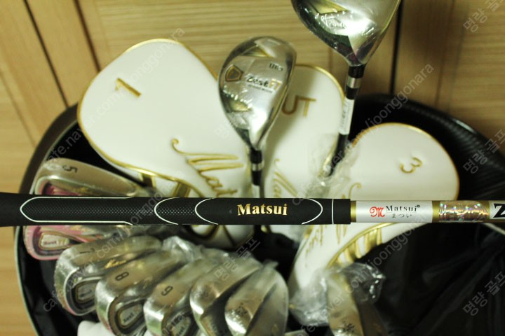 남성 재팬스팩 골프채 풀세트 신품상태 가방포함--6