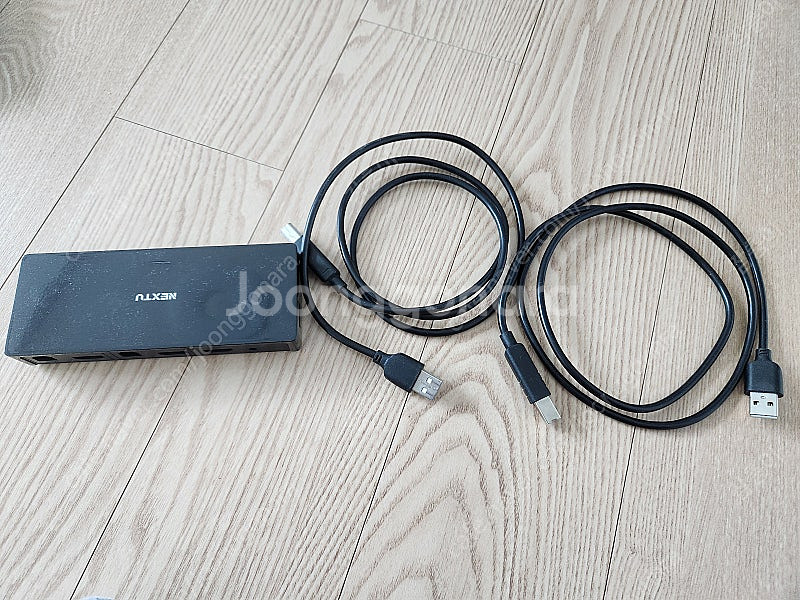 컴퓨터 주변기기 분배기 2포트 KVM 스위치--0