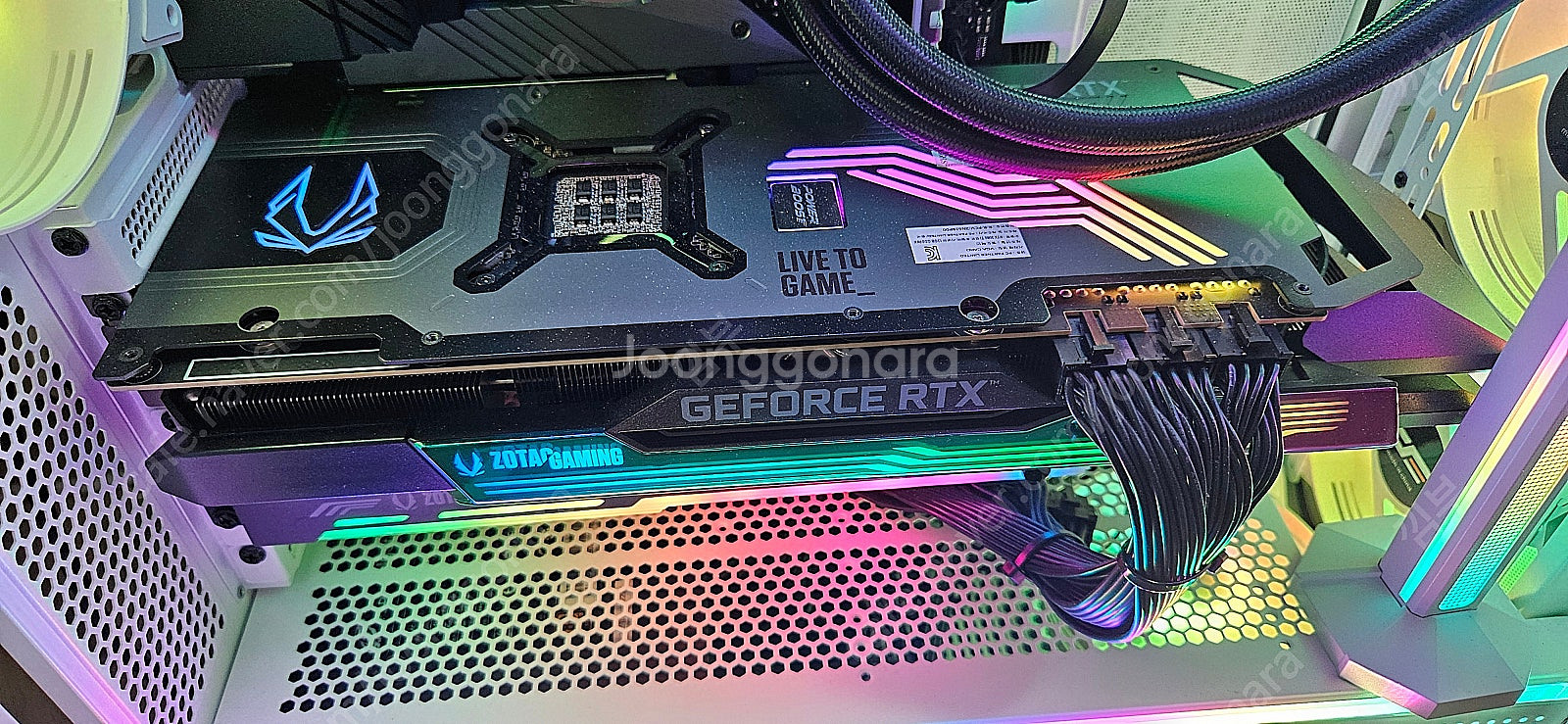 조탁 3080ti 검은호랑이 팝니다--2