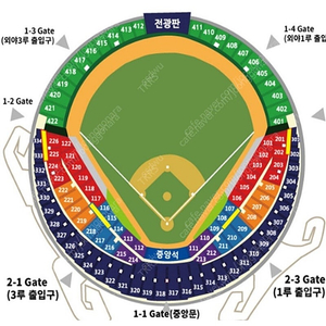 7/25 두산 윈터 시구 1루 테이블석 212구역 2연석