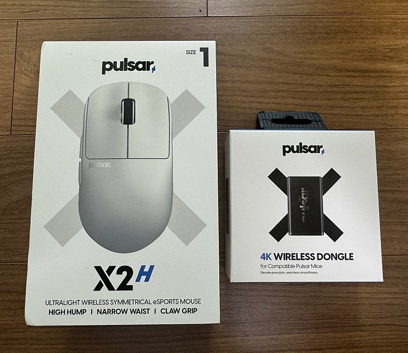 펄사 X2H mini + 4k 동글 포함 마우스 판매합니다.