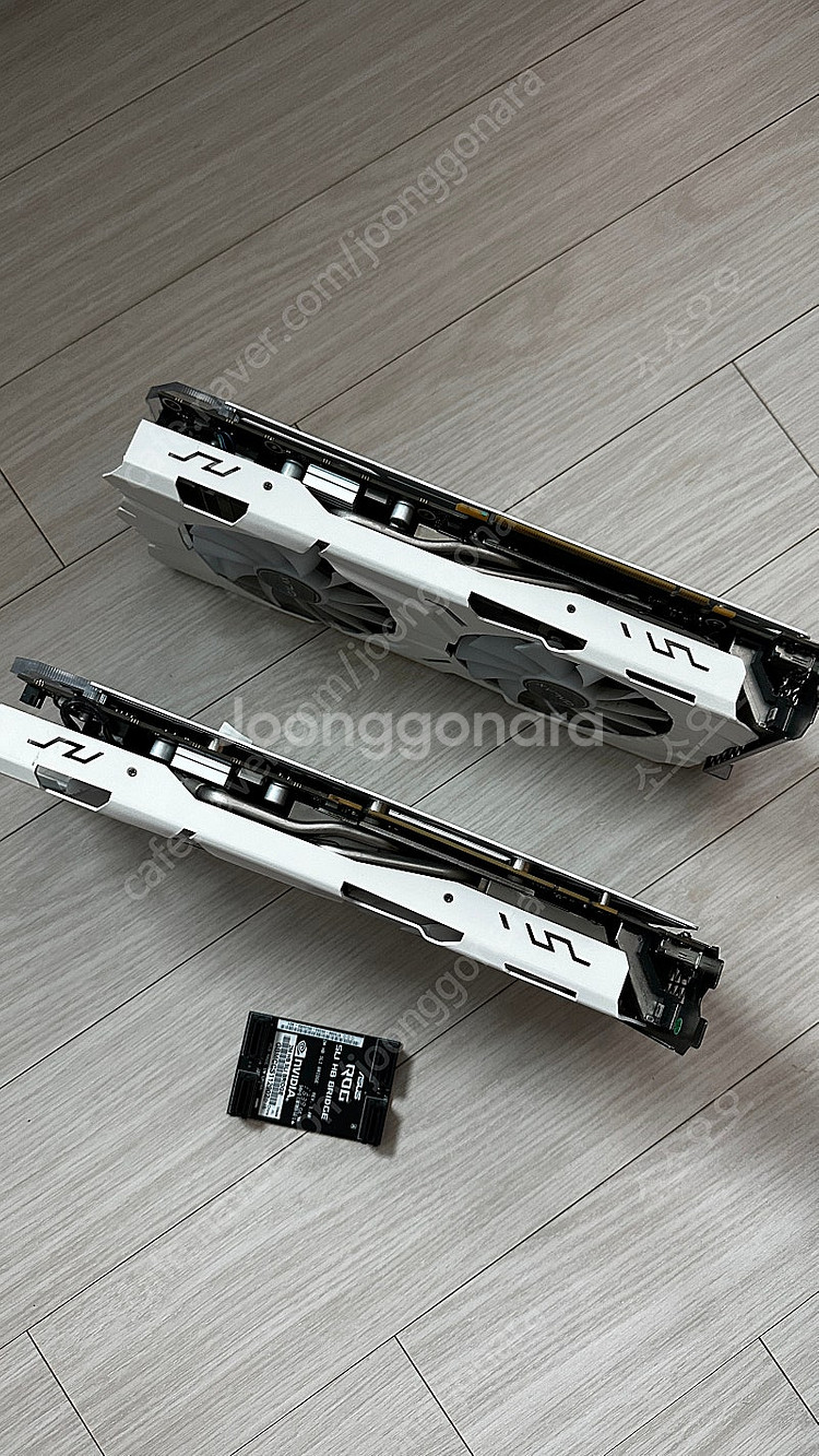 갤럭시 GTX1080 TI EX OC White 2대 ...--2