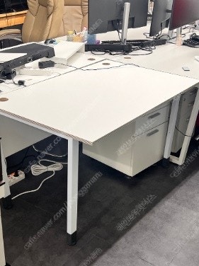 사무실 고급 의자/테이블/서랍 2세트