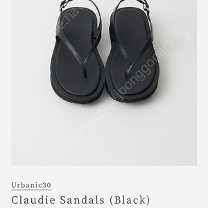 얼바닉 Claudie Sandals (Black) 250 판매합니다