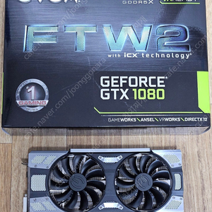 evga 지포스 gtx1080 ftw2 팝니다.